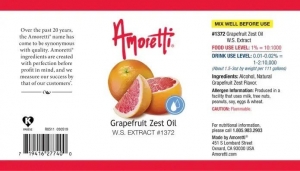 Extract Natural Grapefruit Zest Oil Water Soluble x 1.6lb #1372